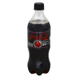 Coca-Cola, Cherry Coke Zero Soda, 20 Ounce (24 Bottles)