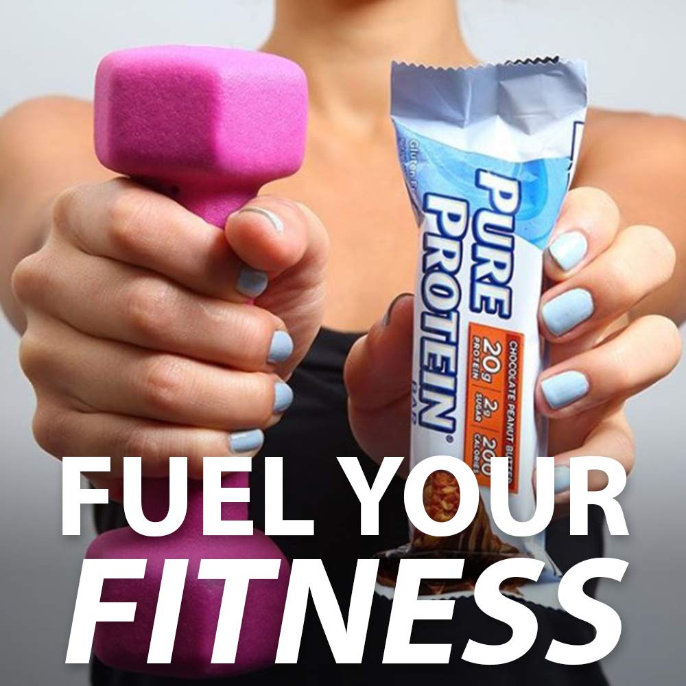 Pure Protein Bar, Chocolate Peanut Butter, 1 pack 6 Count