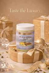 Dubai Chocolate Dessert Jar - Pistachio Kataifi White Cream Crunch with Rice Crisps - 5.2 oz - MA LIT CANDY Layered Dubai Chocolate Treat Jar - Great
