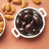 Yupik Sugar Free Dark Chocolate Almonds, 2.2 lb (35.2 oz), Kosher, Dark Chocolate Covered Roasted Almonds, Nuts Dipped in Chocolate, Source of Fiber