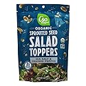 Go Raw Organic Sprouted Sea Salt & Cracked Pepper Salad Toppers, 4 oz, 6 Pack, Pumpkin & Sunflower Seeds, Keto, Kosher