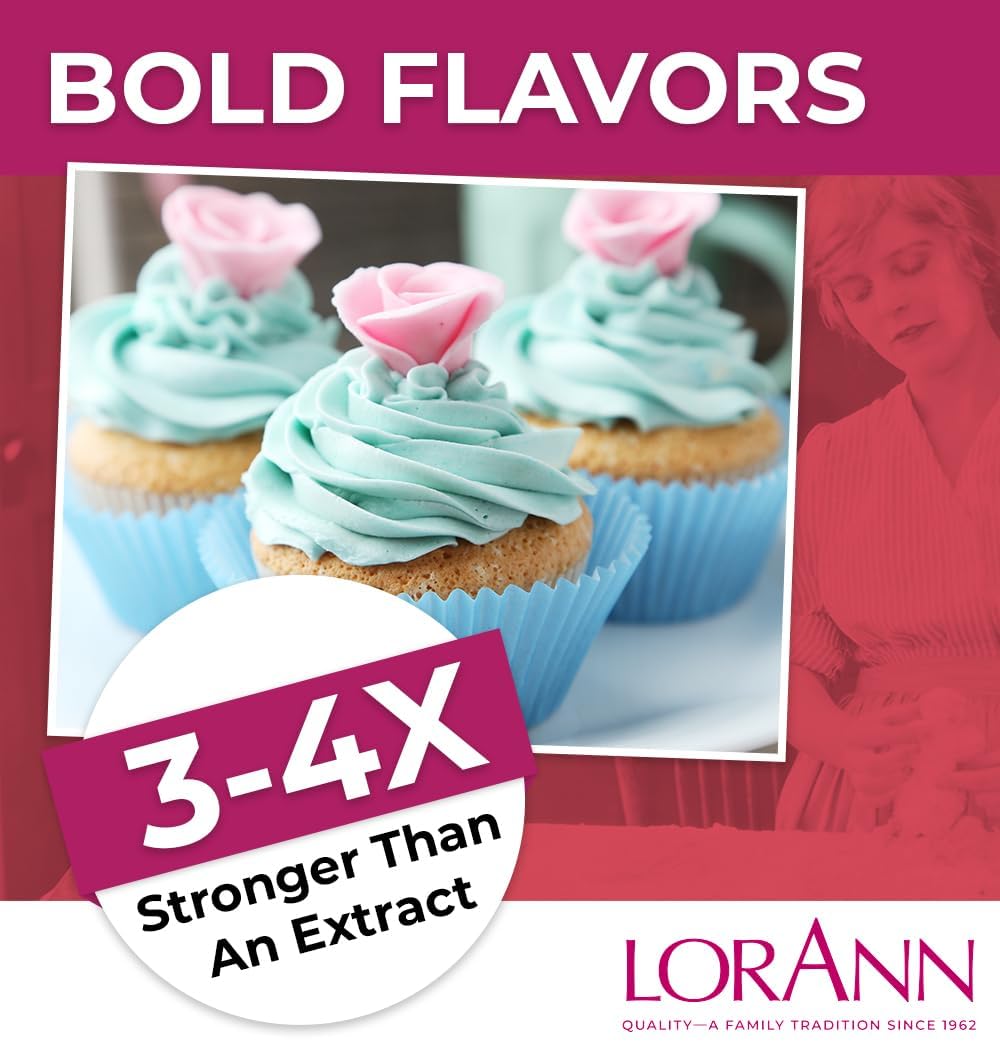 LorAnn Oils Super Strength Flavoring - Used For Candy Making, Flavoring , Baking, Hard Candy, & Flavor Oils - Bold, Natural Flavors 4X Stronger Than