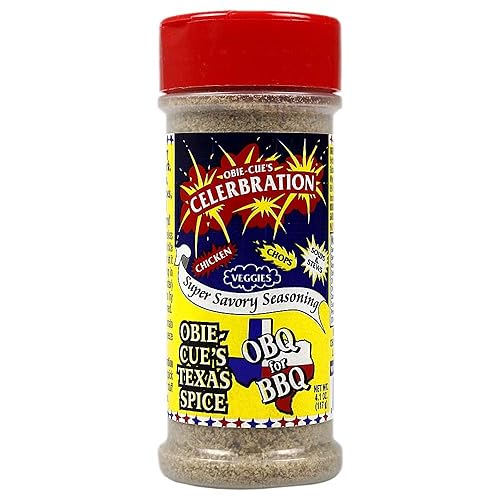 Obie-Cue's Celerbration Super Savory Seasoning - 3X World BBQ Champion's Special Blend (4.1 oz)