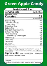 SMIBZE Natural Green Apple Candy 100 GM (Pack of 1) SMIBZE