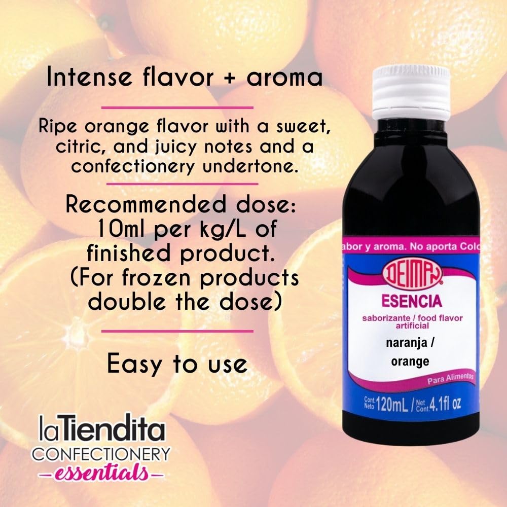 Deiman Artificial Food Flavoring Orange E (4 fl.oz)