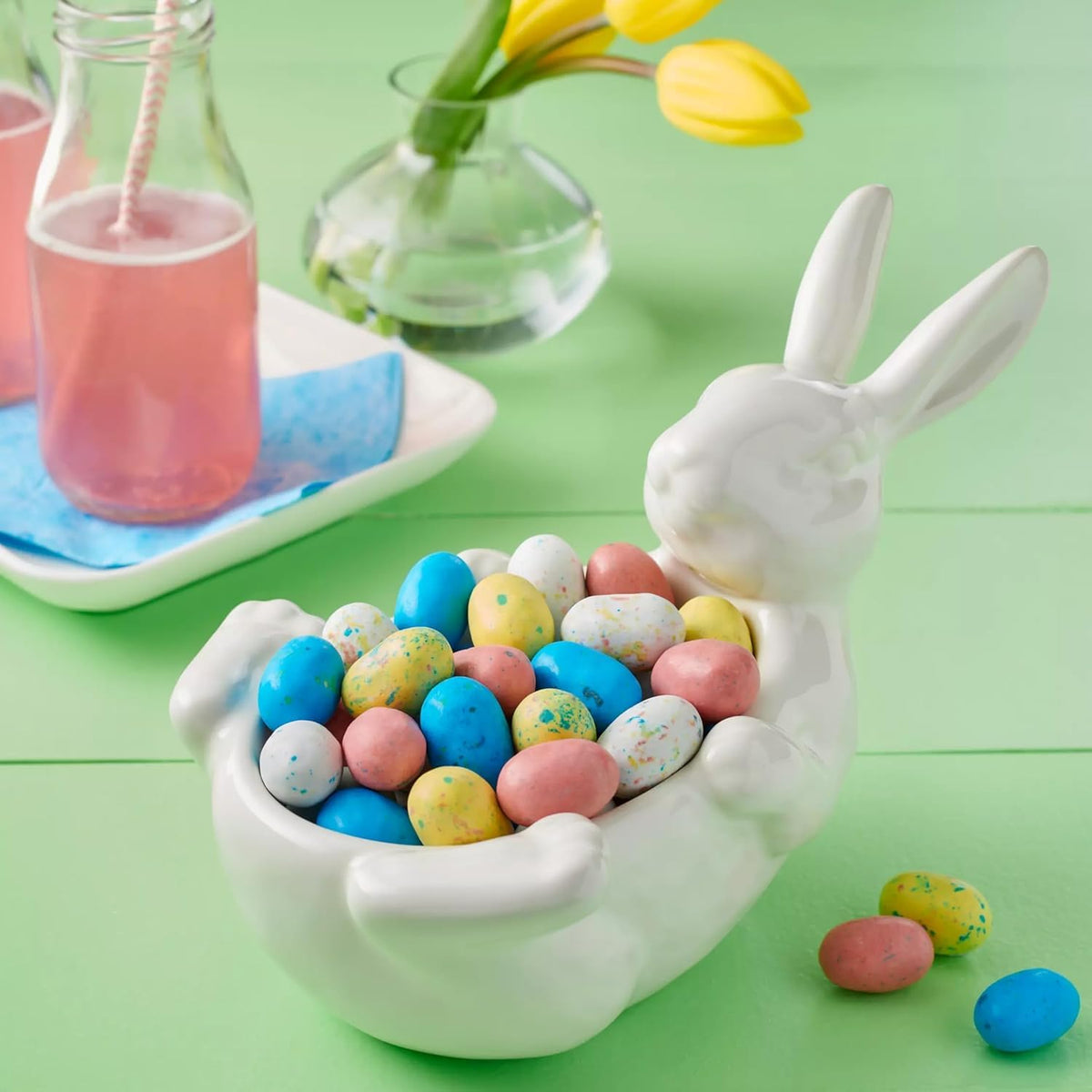 Bulk Robin Eggs Malted Milk Balls 2 Pound Pack - Easter Chocolate Covered Candy Eggs For Egg Hunts, Baskets, & Party Favors - Easter Candy