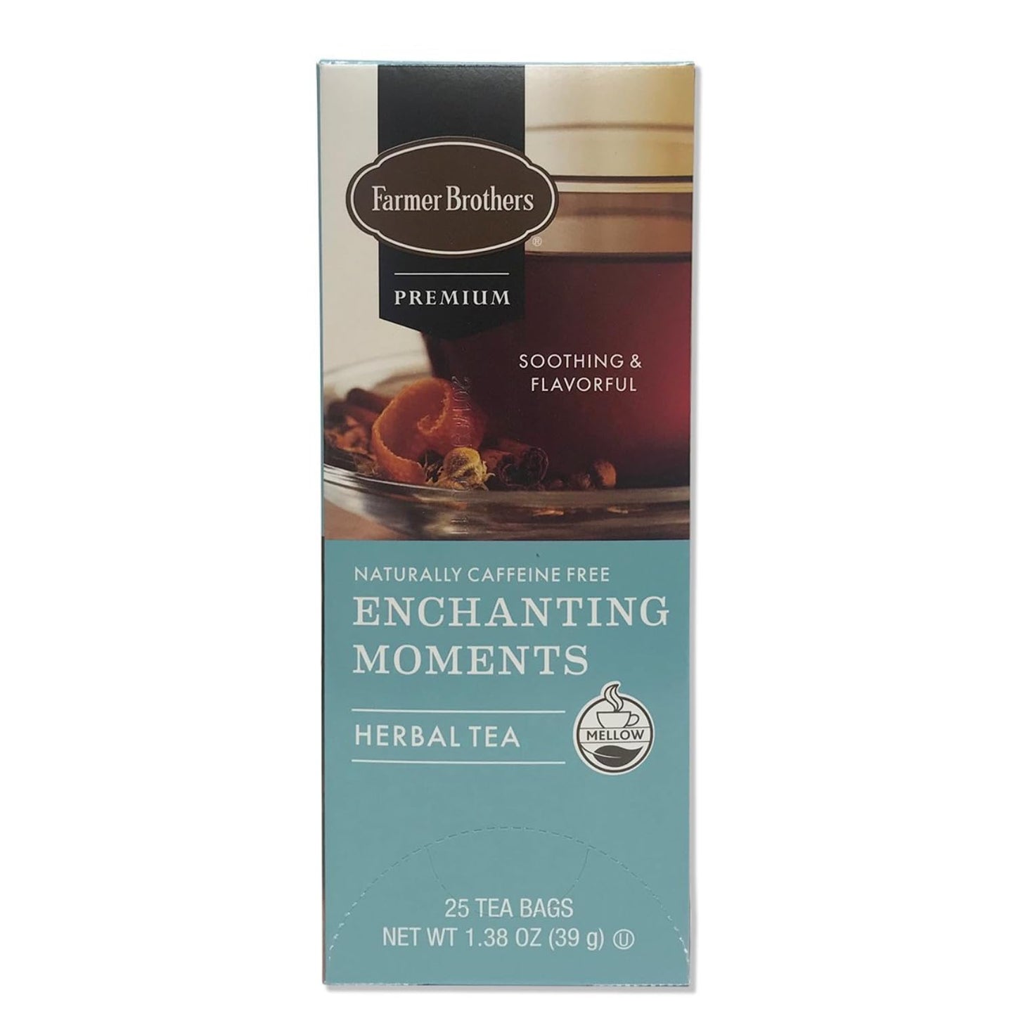 Farmer Brothers Premium: Enchanting Moments Herbal Tea - 1/25 ct box