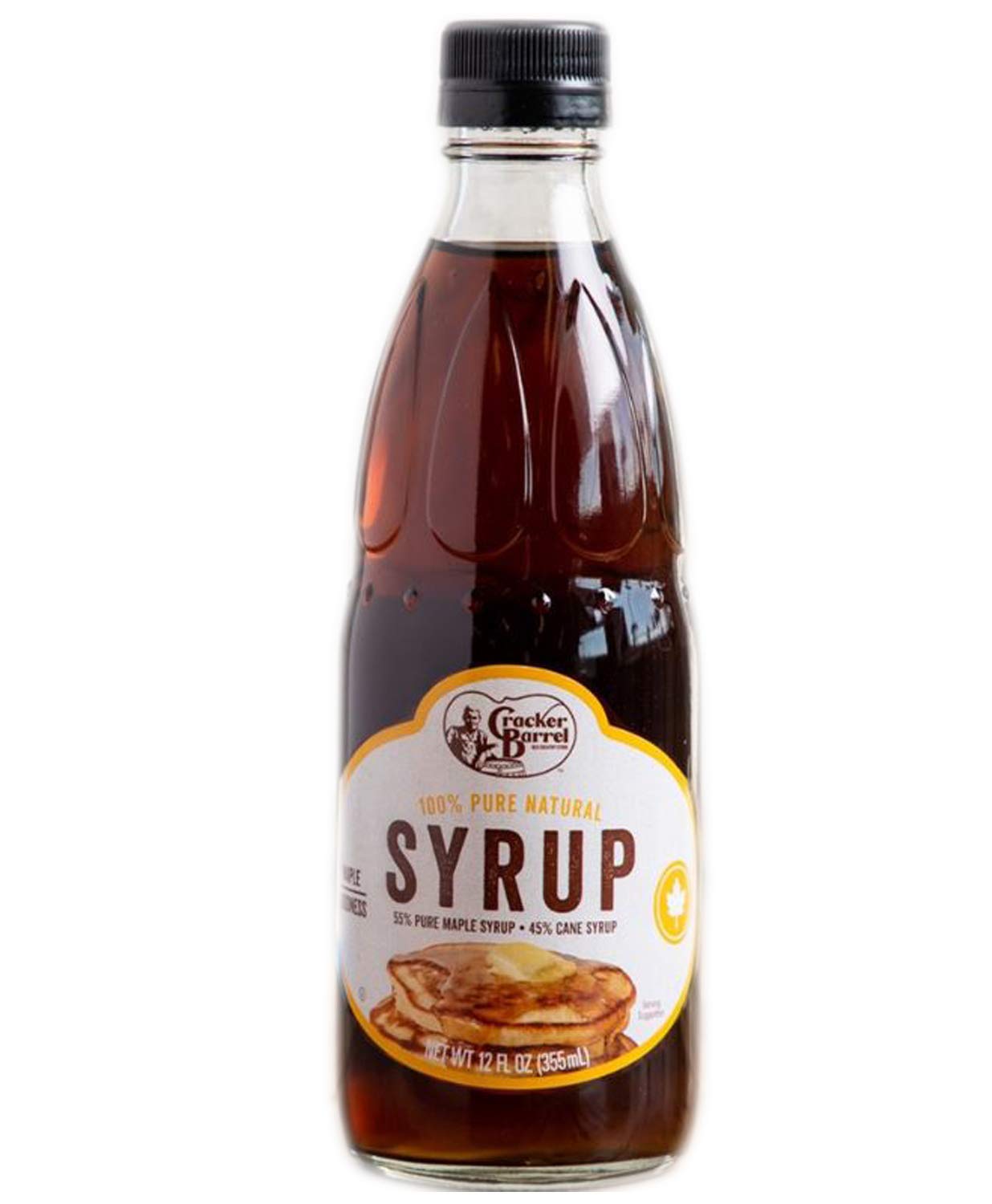 Cracker Barrel Pancake Mix Set! Includes Pancake Syrup and 2 Pancake Mix! Pure Natural Syrup & Buttermilk Pancake Mix! Delicious and Tasty Breakfast! Choose Your Set! (Pancake Mix & Syrup)