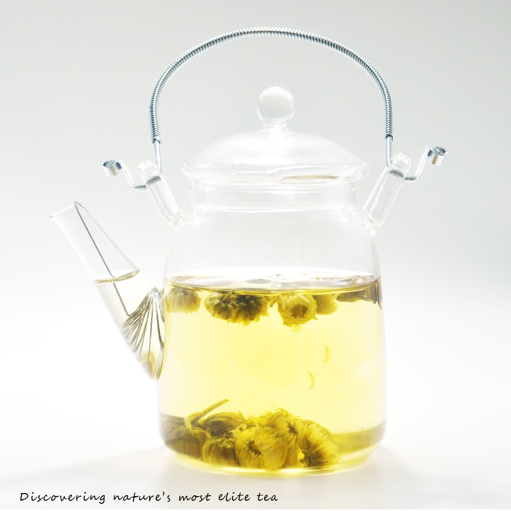 ELITEA 4.2oz Top Grade Dried Chrysanthemum Flower Buds Tea Loose Leaf Herbal Tea 100% Fragrant Natural