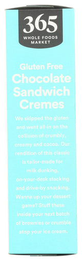 365 by Whole Foods Market, Chocolate Sandwich Cremes, 8 Ounce