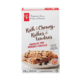 Loblaws Inc. President's Choice Rich & Chewy Chocolate Chip Granola Bars, 24 count, 576g/20 oz. Box (Imported from Canada)