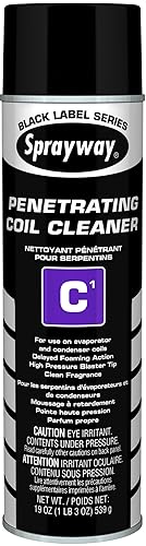 Sprayway SW287 Aerosol C1 Penetrating Coil Cleaner, 19 oz