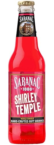Saranac - Shirley Temple - World Famous Hand-crafted Soft Drinks - 12 oz (6 Glass Bottles)