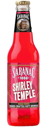 Saranac - Shirley Temple - World Famous Hand-crafted Soft Drinks - 12 oz (6 Glass Bottles)