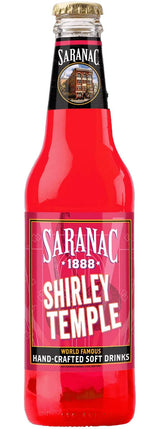Saranac - Shirley Temple - World Famous Hand-crafted Soft Drinks - 12 oz (6 Glass Bottles)