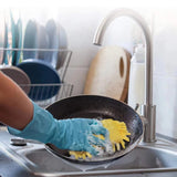 Kitchen by Scrub- it - Non-Scratch Microfiber Sponge for Multi-Purpose Scrub Sponges Along with Heavy Duty Scouring Power - Effortless Cleaning