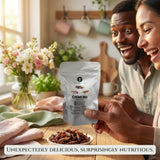 Thailand Unique Original Mixed Insects - 15G Bag of Dehydrated Salted House, Black Crickets, Sago, Silkworms, for Humans, Nutritious Bugs Superfood