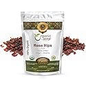 Organic Way Rosehips Fruit Seedless Cut & Sifted (Rosa canina) - Herbal Tea - European Wild-Harvest | Organic & Kosher Certified | Vegan, Non GMO
