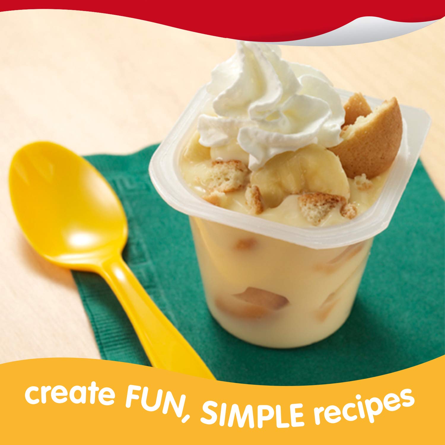 Snack Pack Banana Cream Pie Flavored Pudding Cups, 3.25 oz., 4-Count