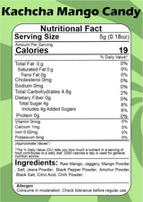 SMIBZE Natural Kachcha Mango Candy 100 GM (Pack of 1) SMIBZE