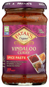 Patak's Original Vindaloo Curry Paste (Cumin & Chile) Hot - 10 oz by Patak's