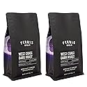 Ferris Coffee & Nut Co. West Coast Blend Gourmet Dark Roast Coffee Beans - Specialty Roasted Whole Bean Coffee for Espresso, French Press, Drip
