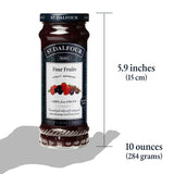 St. Dalfour Four Fruits Fruit Spread - 10oz - 100% from Fruit, No Artificial Ingredients, Non-GMO, No Cane Sugars, All Natural, Made in France