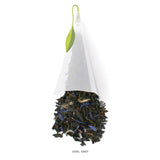 Tea Forte Earl Grey Premium Organic Caffeinated Black Tea Blend Event Box, Bulk Pack 40 Count, 10 per tray Individually Wrapped Handcrafted Pyramid