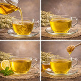 Rudca Food Greek Mountain Tea - Premium Sideritis Raeseri Herbal Tea, 100% Natural, No Preservatives or Artificial Ingredients, Loose Leaf, 2 oz