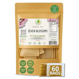 7 Siete Azahares Té (Seven Blossoms Tea) - 60 Tea Bags - 100% Natural, Vegan, Herbal - Gluten-Free, Non-GMO - by BexpertsUSA