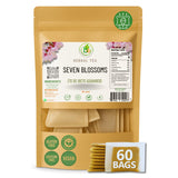 7 Siete Azahares Té (Seven Blossoms Tea) - 60 Tea Bags - 100% Natural, Vegan, Herbal - Gluten-Free, Non-GMO - by BexpertsUSA