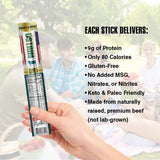 Ostrim Beef Snack Sticks, 1oz, High Protein, Keto & Paleo Friendly, Sugar Free, Gluten Free, No MSG, No Nitrates (Pack of 12) (1 oz, Sweet & Spicy)