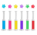 Toilet gel seal, 72 sticks, 6 kinds of fragrance, clean air freshener (6, 6 packs)