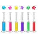 Toilet gel seal, 72 sticks, 6 kinds of fragrance, clean air freshener (6, 6 packs)