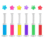 Toilet gel seal, 72 sticks, 6 kinds of fragrance, clean air freshener (6, 6 packs)