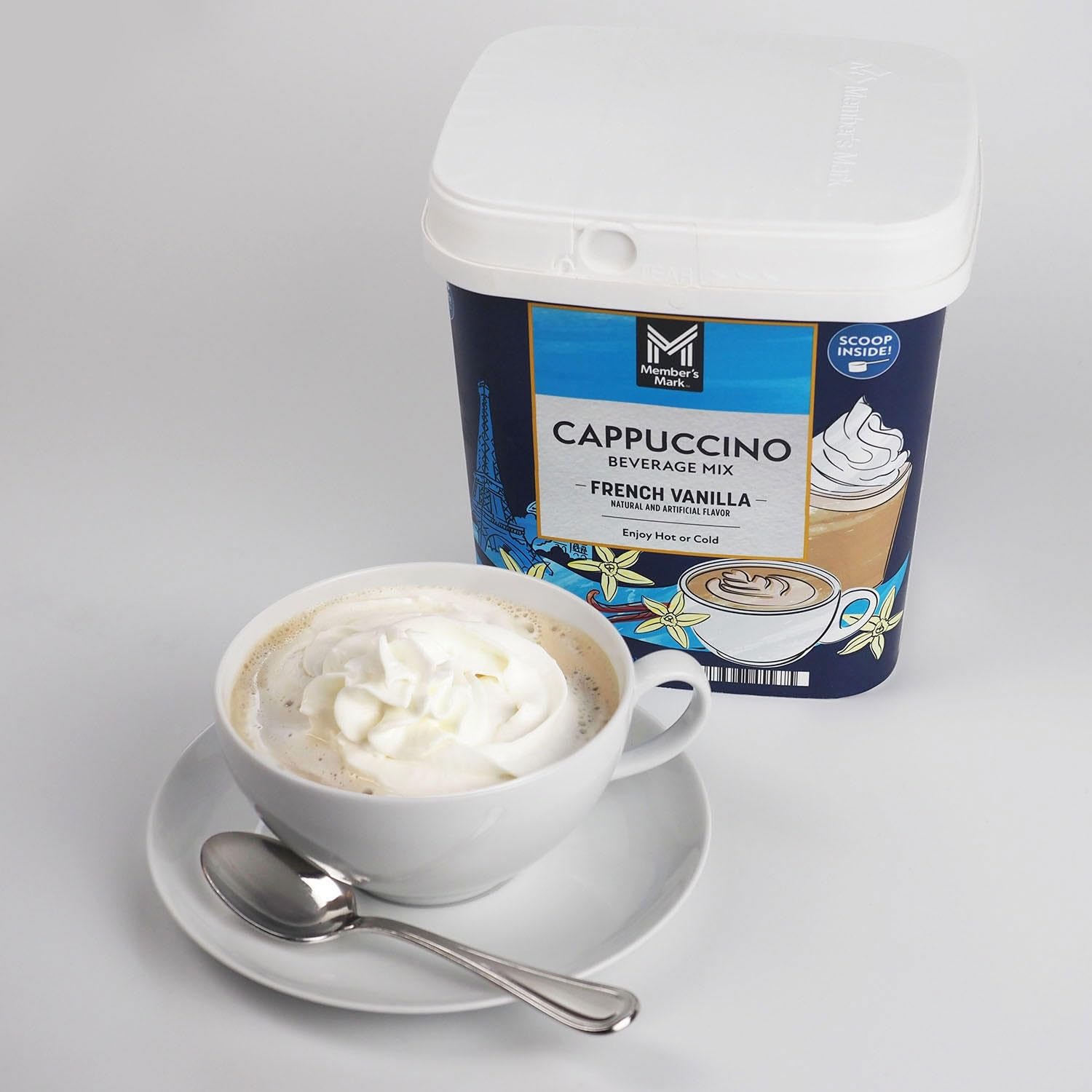 Member's Mark Vanilla Cappuccino Mix, 3 Pound-SET OF 4