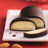 Niederegger Classic Marzipan Loaf Coated with Crisp & Dark Chocolate - 2.6 oz | Ultimate Marzipan Masterpiece, Premium Quality Ingredients