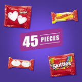 Skittles, & Starburst Valentine's Day Chewy Candy Exchange, 18.07 Ounce