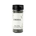 Olive & Vine Chervil, Subtle Anise Flavor, For Sauces & Salads, Rich Tradition, Authentic Taste, For Global Recipes (0.58 Ounce)