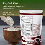 Arizona Kitchen Supply Tapioca Starch Powder, 2.5 lb (1.13 Kg) Resealable Stand-Up Pouch