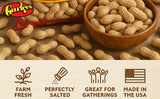 Gurley's Premium Peanuts In-Shell, Fire Roasted & Salted In Shell Peanut, Bulk Party Pack, 10 lb Box - Dry Roasted Peanuts Salty Snack for Events