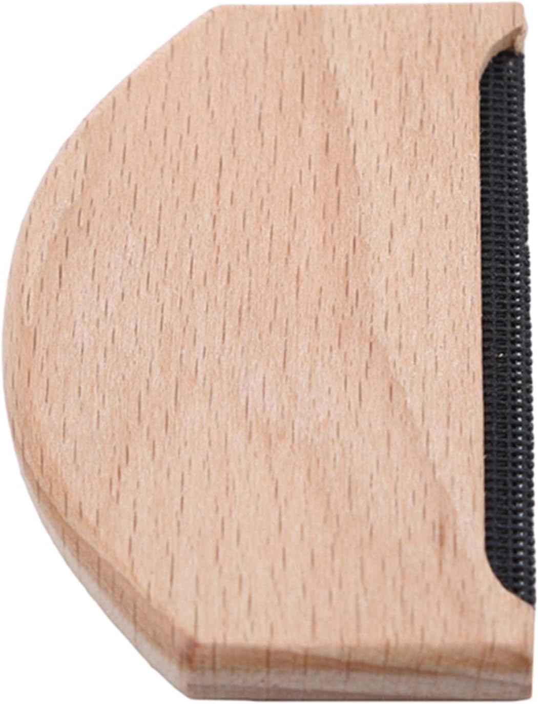 Brown Cashmere Comb Sweater Shaver Wool Comb Knitwear Comb Wooden Pilling Fuzz Fabric Lint Remover Manual Portable Brush Tool Brushes Cleaning Tools