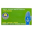 SmoothTouch Latex Gloves- Large-Powder Free- 100 count