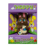 2-Count Fruidles Easter Bunny Rabbit Milk Chocolate Bunnies with Basket Easter Eggs, Individually Wrapped in Gift-Box, Kosher Certified Dairy, 1.5oz