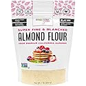 Wholesome Yum Premium Fine Blanched Almond Flour For Baking & More (16 oz / 1 lb) - Low Carb, Gluten Free, Non GMO, Keto Friendly Flour Substitute