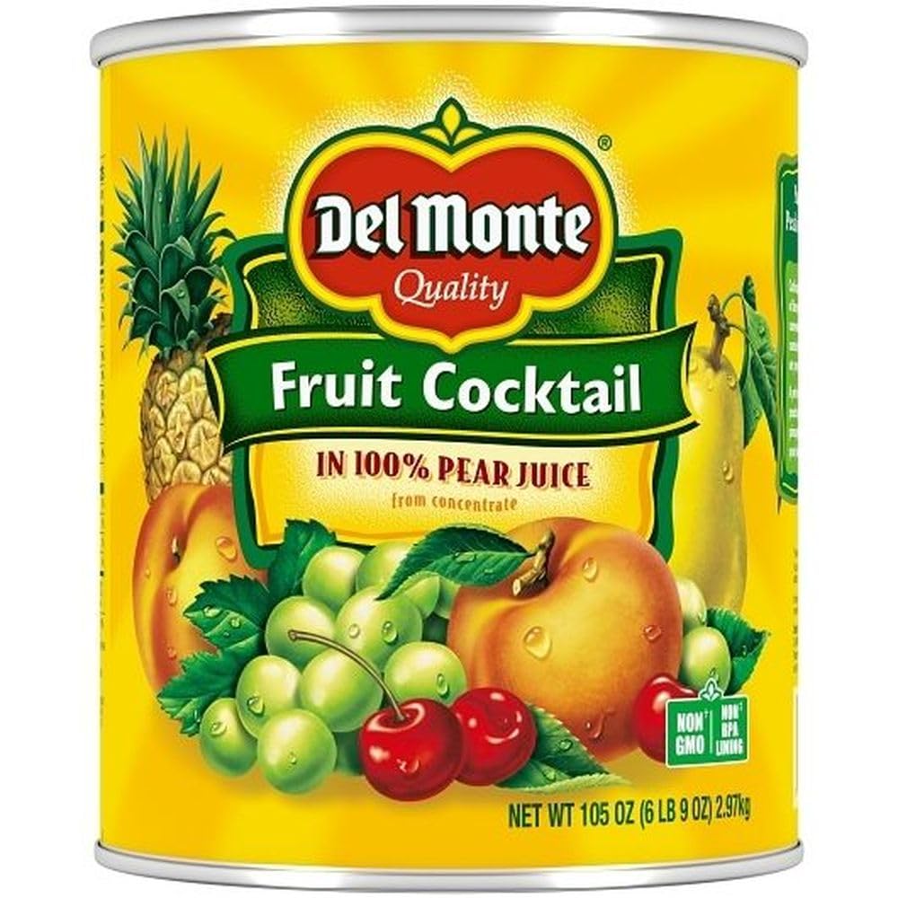 Fruit Cocktail Fruit Naturals In Juice 6 Case 105 Ounce