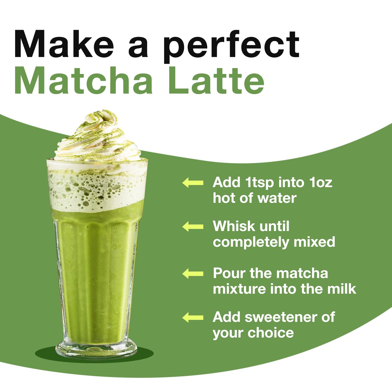 Organic Matcha Green Tea Powder-4oz(113g) Tin, 100% Natural & Pure, Ceremonial Grade, No Additives or Fillers, NO GMO