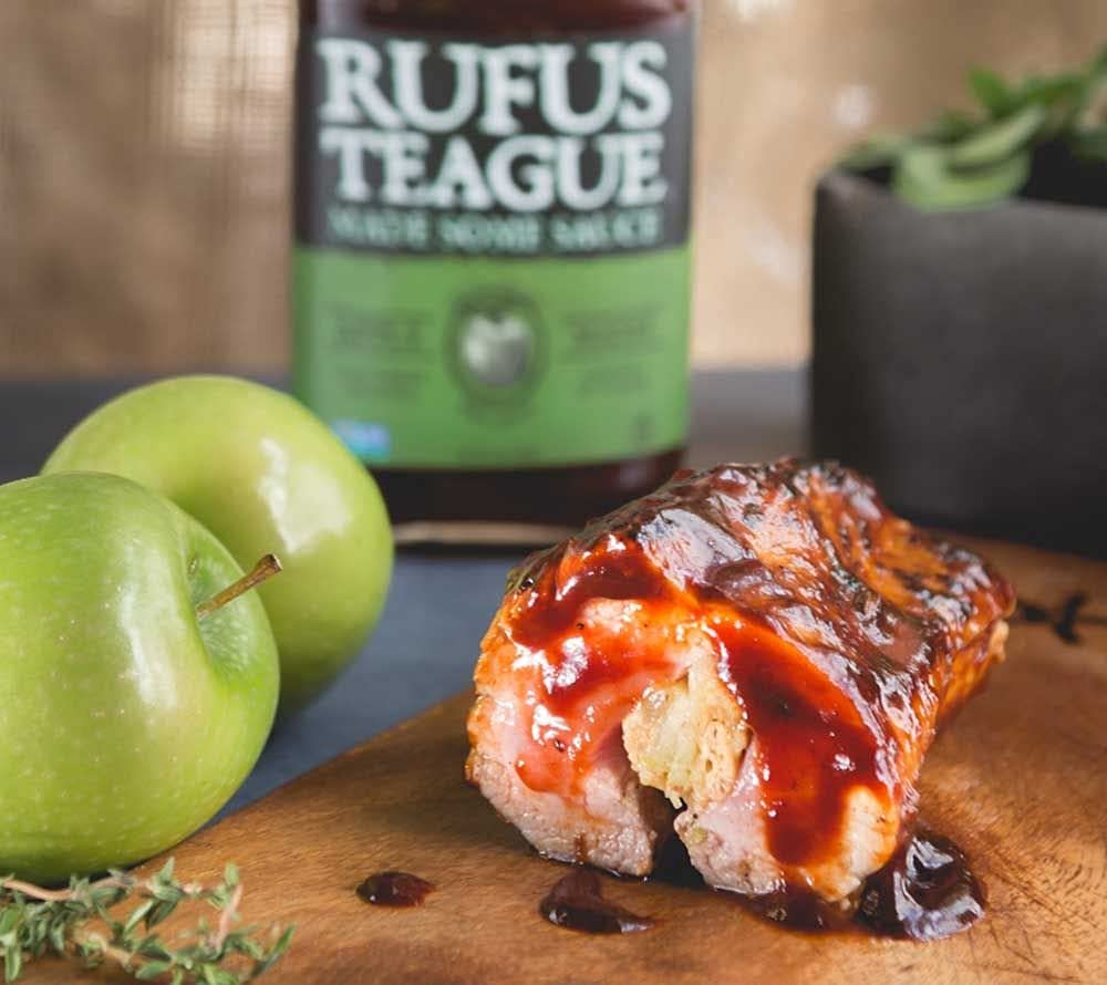 Rufus Teague'S, Sauce Barbecue Apple Mash, 16 Ounce