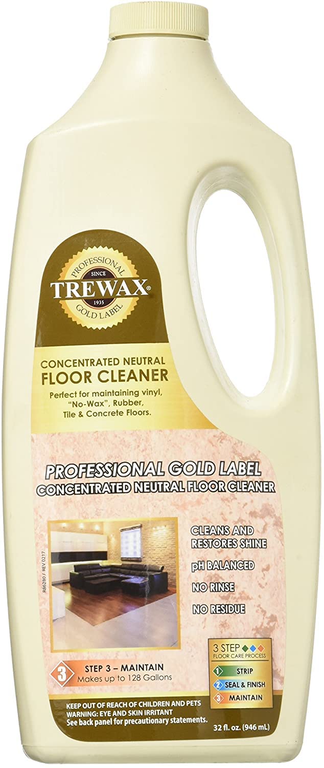 Trewax No Scent Floor Cleaner 32 oz. Liquid