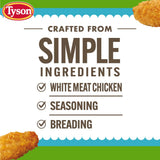 Tyson Lightly Breaded Chicken Strips (Frozen), 1.25 Lb Bag